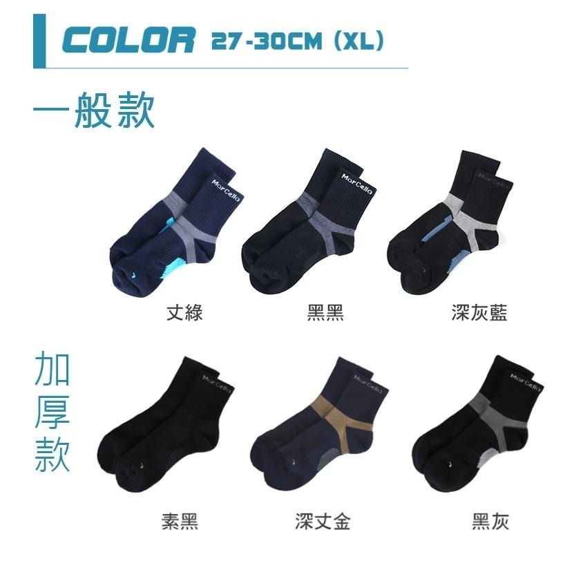 瑪榭 足弓加強萊卡氣墊加大短襪  MIT台灣製 襪子/男襪/運動襪/長襪-細節圖6