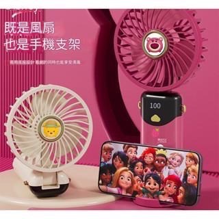 卡通手持迷你風扇 · 六檔靜音強風 · LED顯示 · USB充電-細節圖2