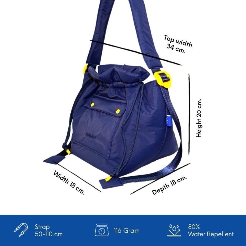 現貨 ｜HUKMUM 旅行防潑水縮口萬用包-細節圖10