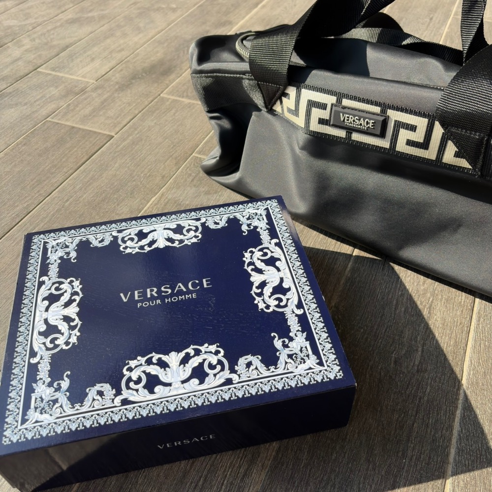 現貨🔥VERSACE凡賽斯 經典男性限量香氛禮盒 💛-細節圖2