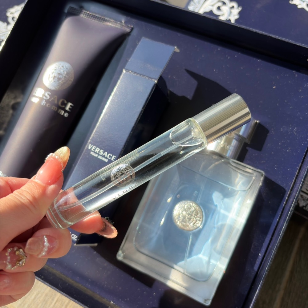 現貨🔥VERSACE凡賽斯 經典男性限量香氛禮盒 💛-細節圖3