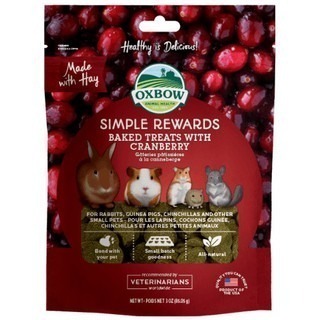 【現貨】美國 OXBOW美味輕食 牧草烘焙零食 小寵零食 鼠兔零食 磨牙草餅/水果乾 倉鼠/天竺鼠/兔/小動物零食點心-規格圖4