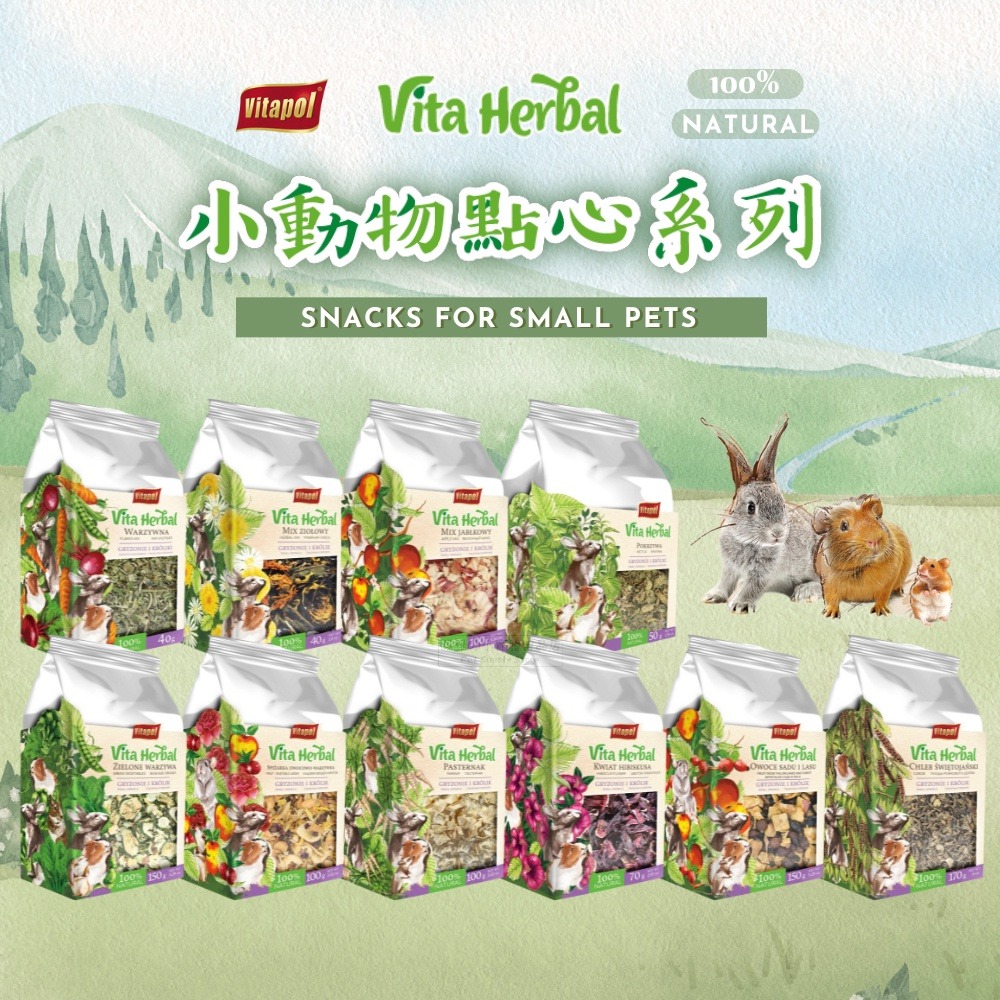 【現貨】快速出貨 Vitapol 小動物點心系列 小寵零食 倉鼠零食 鼠兔零食 鼠零食 小動物磨牙零食 鼠兔點心-細節圖2