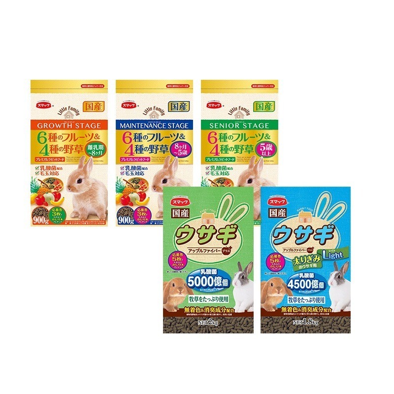 【現貨】Smack 小家庭兔糧 優質兔糧 兔飼料 兔子飼料 兔子主食 兔糧 幼兔飼料 老兔飼料 幼兔 成兔 老兔-細節圖2