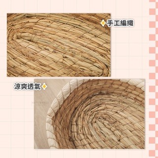 【現貨】小寵橢圓形編織草窩 手編草窩 草編窩 草窩 編織草窩 天竺鼠草窩 兔用草窩 兔草窩 天竺鼠窩 編織兔草窩-細節圖5