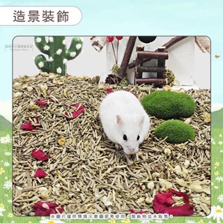 【現貨】小寵茶梗花草墊料 茶多酚墊料 倉鼠墊料 倉鼠造景墊料 小寵墊料 小動物墊料 黃金鼠/倉鼠墊材 小寵造景用品-細節圖4