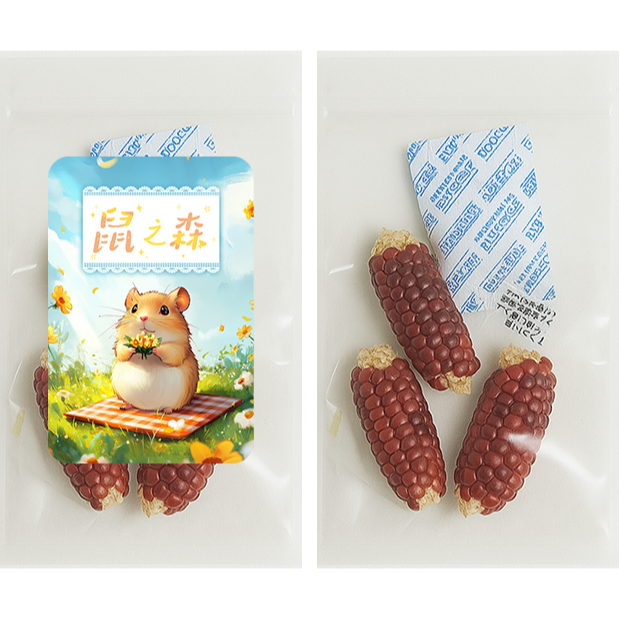 【現貨】鼠之森 小動物零食 結球甘藍 磨牙玉米 烘烤玉米切片 棉花糖 五彩水果球 麵包丁 格子煎餅 磨牙棒 小寵零食-規格圖2
