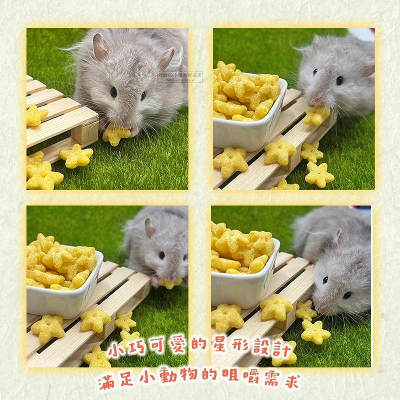 【現貨】小動物用蜂蜜星星餅 倉鼠零食 兔子 天竺鼠 寵物鼠 兔用零食 小動物磨牙零食點心 倉鼠點心 小寵零食 小動物-細節圖3