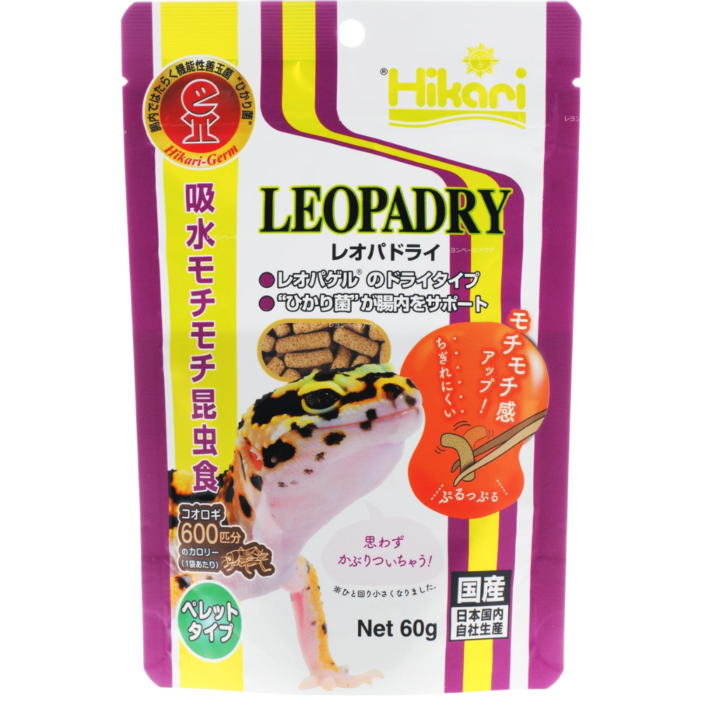 爬蟲類專用飼料(顆粒飼料-食蟲性)60g