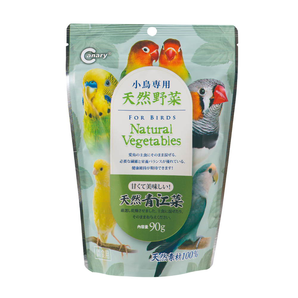 田園舒食鳥用乾燥點心【青江菜】