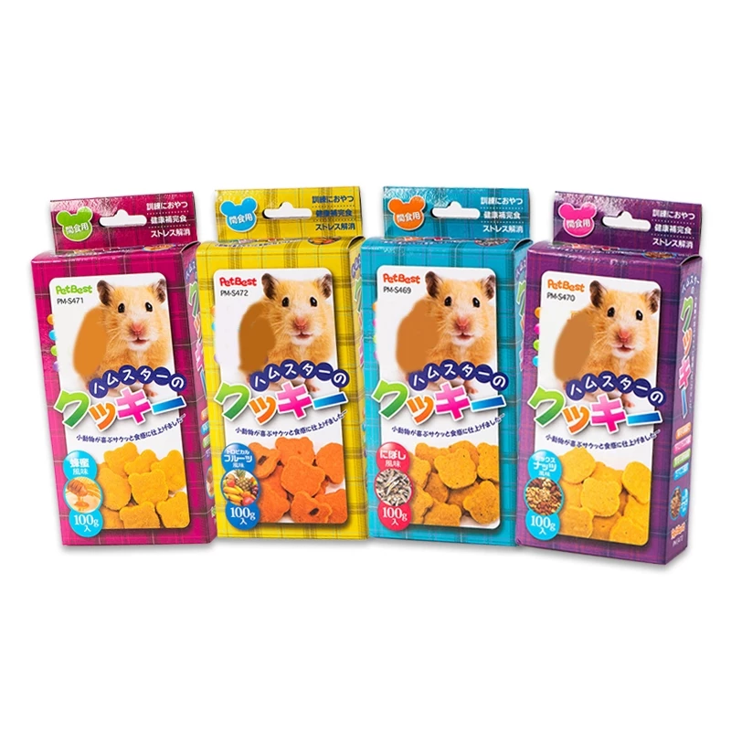 【現貨】PetBest 鼠用手作餅乾 小寵零食 小寵點心 蜜袋鼯 倉鼠點心 海洋鮮魚/綜合堅果/蜂蜜/熱帶水果口味-細節圖2