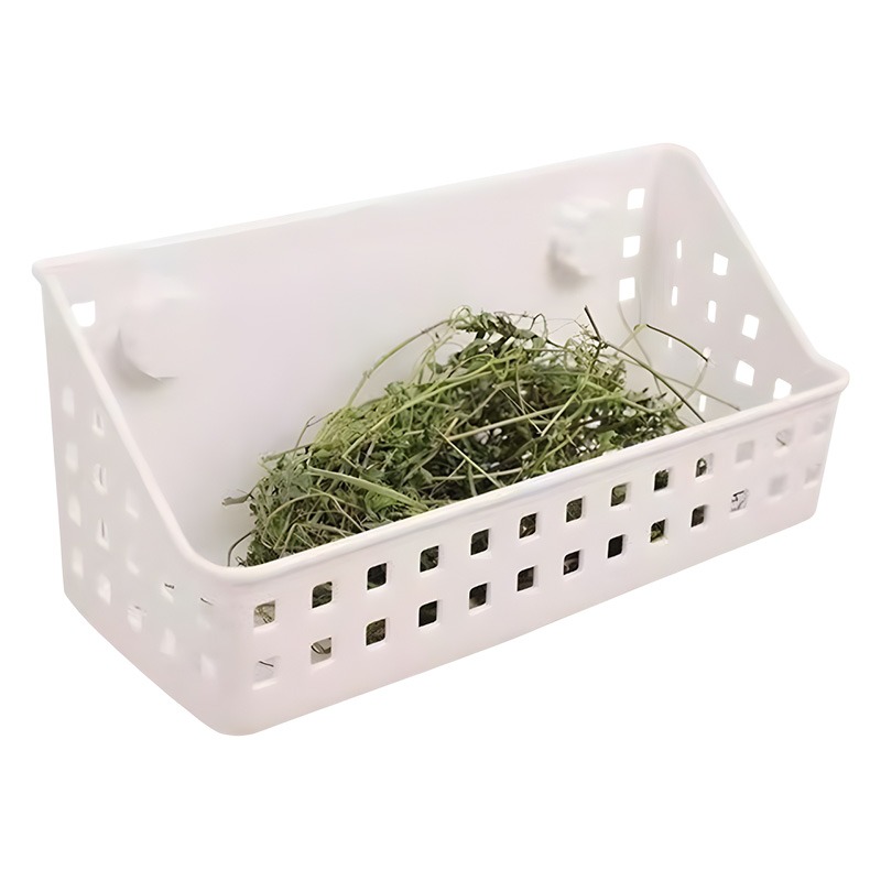 【現貨】小動物大容量牧草架 兔子草架 兔用草架 可固定餵食 兔用牧草架 小寵牧草架 兔子食盆 天竺鼠 龍貓 小動物食盆-細節圖2