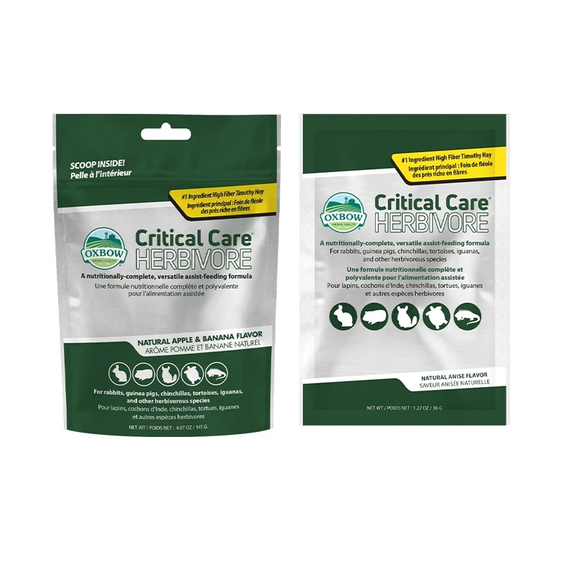 【現貨】🔜快速出貨🚚 OXBOW 草食性動物灌食粉 草食性蘋果味草粉 香蕉蘋果草粉 鼠兔草粉 草粉 小動物營養補給-細節圖2