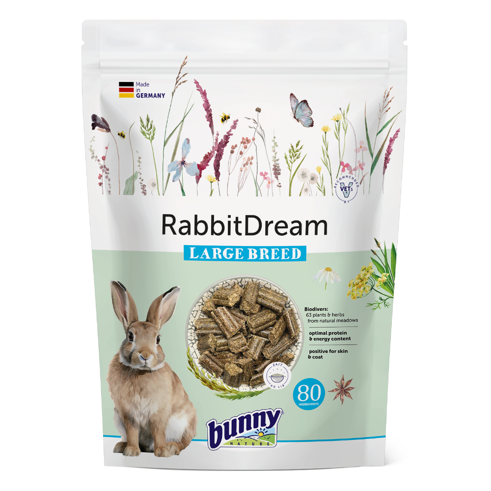 【現貨】德國邦尼 Bunny 夢想幼兔/成兔/高齡兔飼料 無糖配方 小顆三柱顆粒 兔飼料 兔子飼料 兔子主食 草本養生-規格圖3