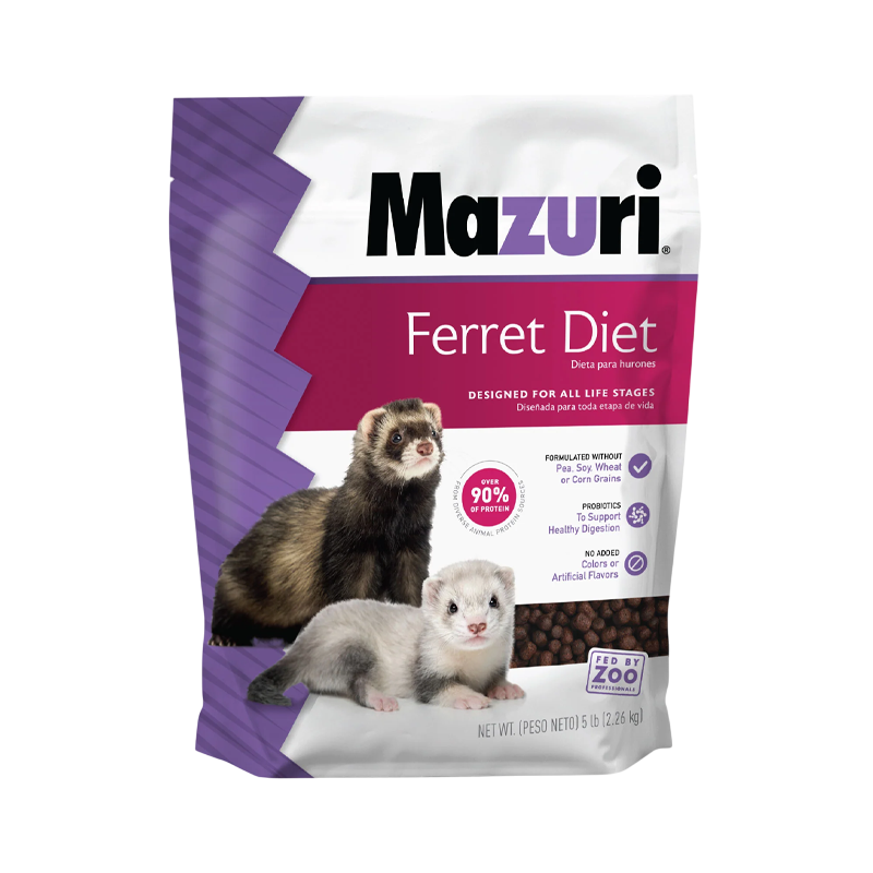 【現貨】Mazuri 貂專用飼料 貂飼料 貂主食 寵貂飼料 貂糧 寵物貂 雪貂-細節圖2