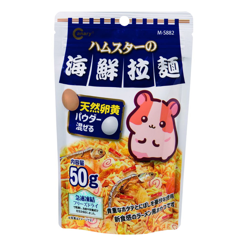 【現貨】Canary 哈姆太郎拉麵點心 倉鼠點心 倉鼠零食 寵物鼠零食 蜜袋鼯 花栗鼠 松鼠 拉麵造型零食 小動物零嘴-規格圖2