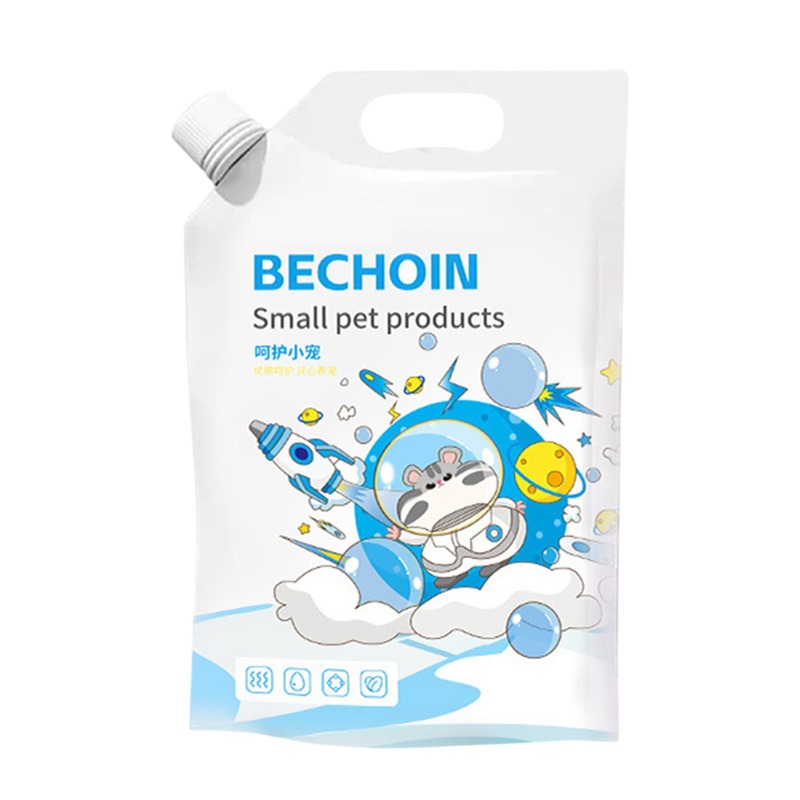 【現貨】小動物乾洗沐浴砂 袋裝 草莓香 檸檬香 原味 洗澡浴砂 金絲熊 鼠用沐浴砂 鼠浴砂 鼠砂 鼠沙 寵物鼠沐浴專用砂-細節圖2