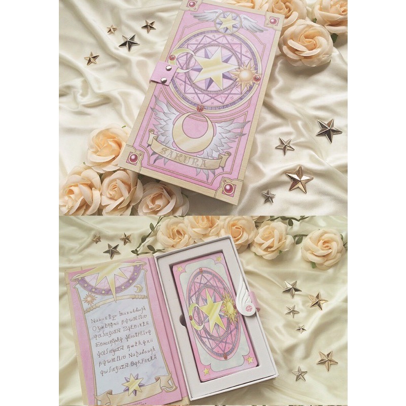 「預購」🧸紀琪琪商城💝庫洛魔法使小櫻 漫畫版小櫻牌庫洛牌 庫洛牌魔法書 56張庫洛牌 封印庫洛牌魔法書封印書 小櫻牌-細節圖3