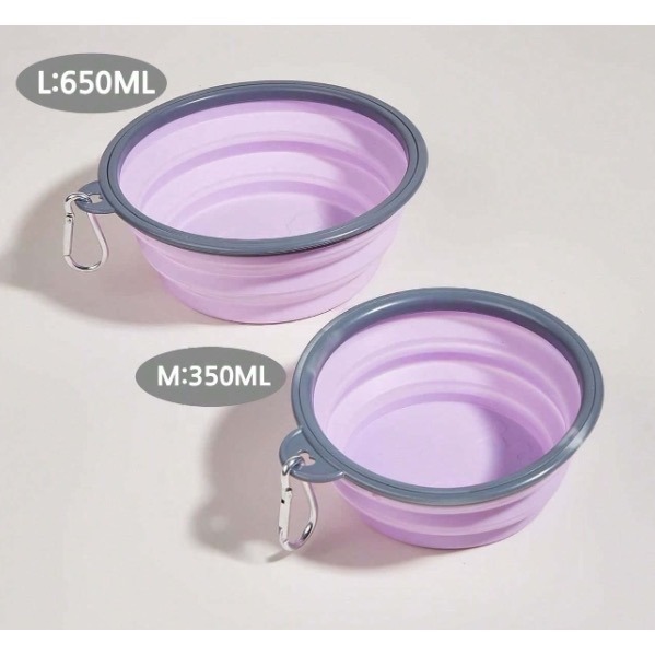寵物狗貓可摺疊旅行碗-細節圖2