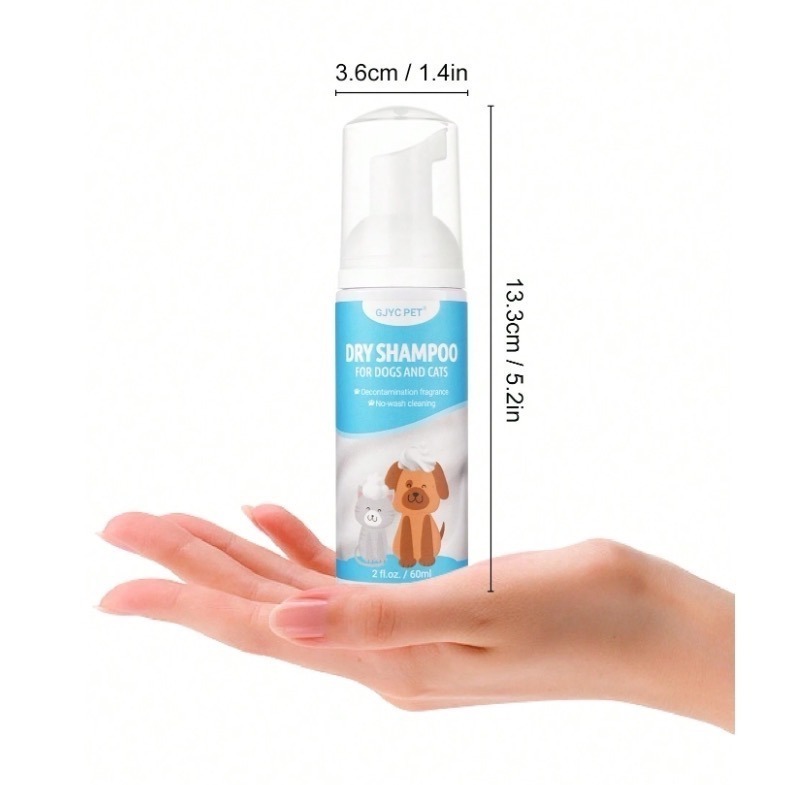 迷你款無水泡沫貓狗用洗髮精-細節圖5