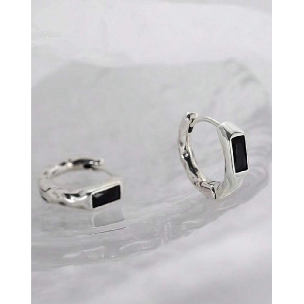 歐美小巧冷門設計個性冷酷風格男士耳環-細節圖4