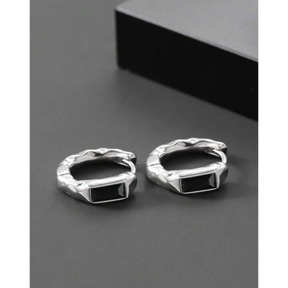 歐美小巧冷門設計個性冷酷風格男士耳環-細節圖5