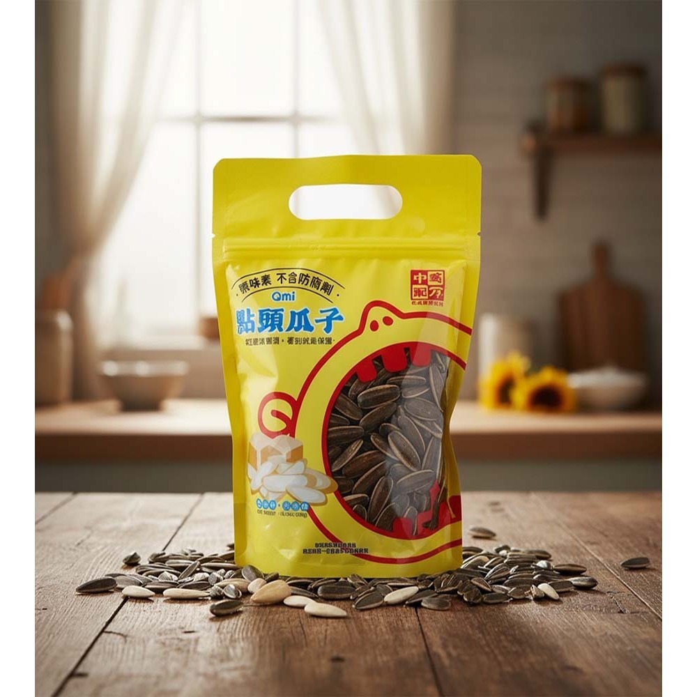 【買就送保冷袋】點頭瓜子3包組｜焦糖葵瓜子 無添加 越嗑越涮嘴 伴手禮 休閒零嘴 團購美食-細節圖2