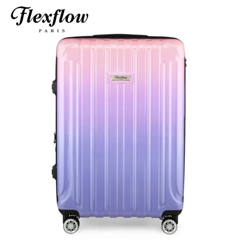 19吋行李箱｜可擴充22吋｜夢幻色票｜Flexflow Paris 里爾系列｜防爆拉鍊 TSA海關鎖 靜音輪-細節圖3