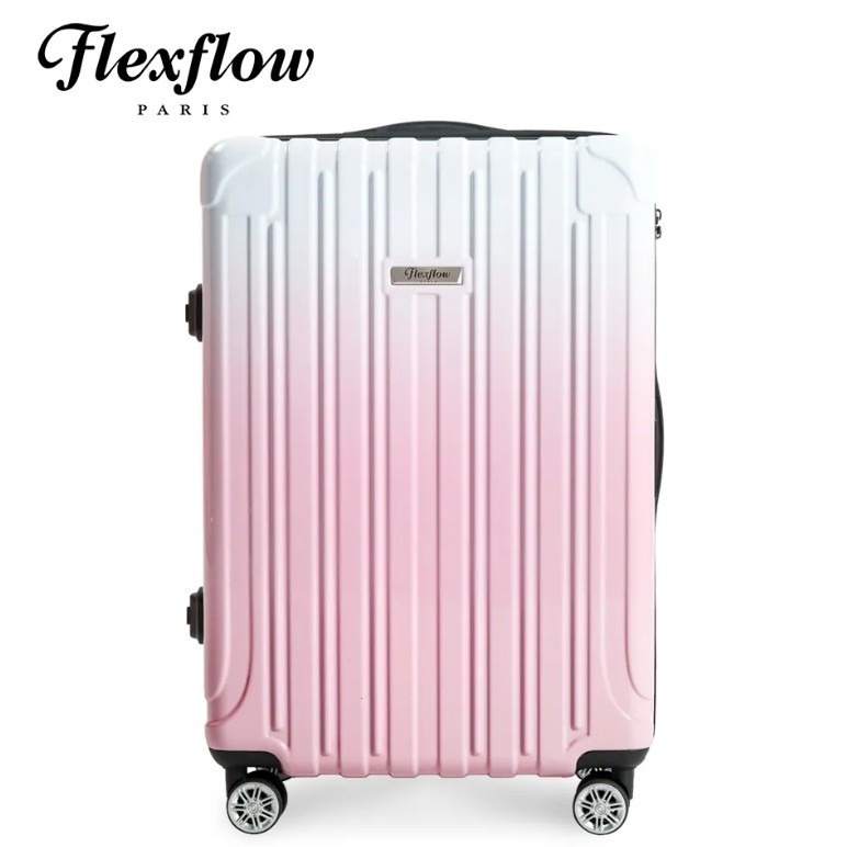 29吋行李箱｜可擴充32吋｜公主色票｜Flexflow Paris 里爾系列｜防爆拉鍊 TSA海關鎖 靜音輪-細節圖3