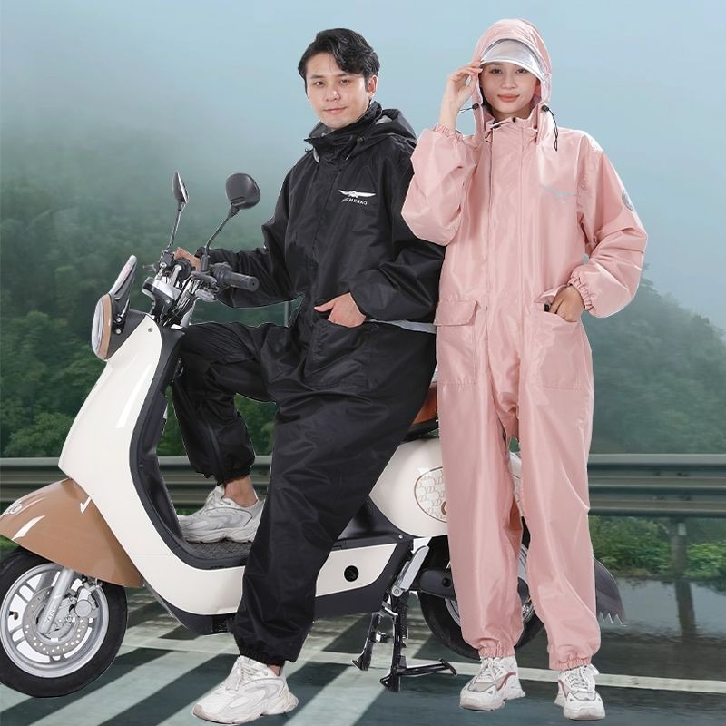 🔥現貨現發🔥雨衣一件式 連身雨衣 機車雨衣 輕量雨衣 加大雨衣 透氣雨衣 時尚雨衣 雙層雨衣 釣魚雨衣 防暴雨-細節圖6
