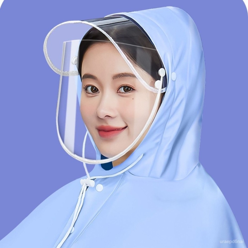 🚛現貨現發🚛摩託車雨衣  電動車雨衣 騎行雨衣 長款全身 防暴雨 雙人雨衣 加大雨衣 男女通用 母子雨衣 雨衣-細節圖4