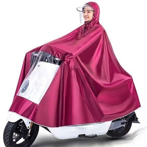 🚛現貨現發🚛摩託車雨衣  電動車雨衣 騎行雨衣 長款全身 防暴雨 雙人雨衣 加大雨衣 男女通用 母子雨衣 雨衣-規格圖9