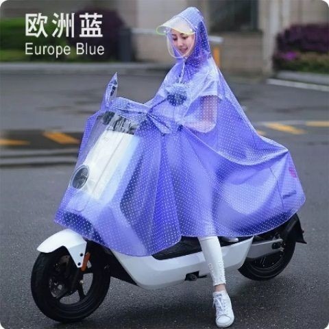 🚛現貨現發🚛摩託車雨衣  電動車雨衣 騎行雨衣 長款全身 防暴雨 雙人雨衣 加大雨衣 男女通用 母子雨衣 雨衣-規格圖9
