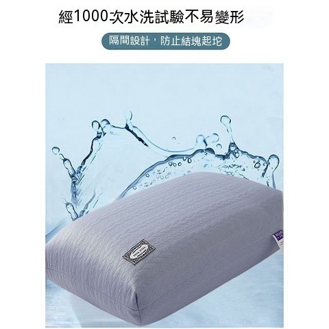 台灣出貨 可水洗護頸枕頭枕芯一對裝不變形不塌陷單雙店成人傢用枕頭芯 午睡枕羽絲絨枕 枕頭 枕芯 快速回彈 超舒服 棉枕-細節圖8
