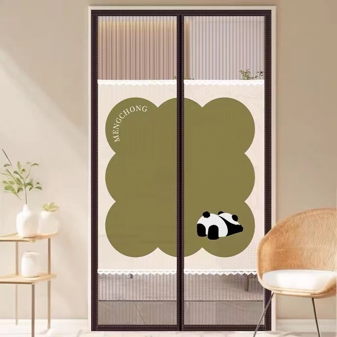 🔥秒出【台灣公司現貨】魔術貼防蚊門簾 超靜音 防蚊門簾 磁吸防蚊門簾 門簾 金剛紗 磁條 側開門簾 靜音磁吸 空調簾-規格圖8