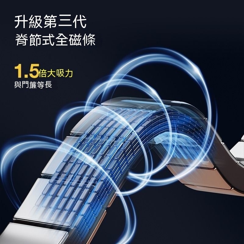 限時下殺🔥脊柱磁條 防蚊門簾 磁條門簾 金剛網防蚊門簾 魔術貼免打孔門簾 磁性自吸磁條側開加密紗網 防蠅防蚊空調簾-細節圖4