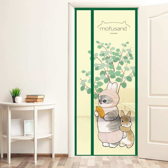 側開-正版貓福珊迪24綠 兔送硅藻軟杯墊