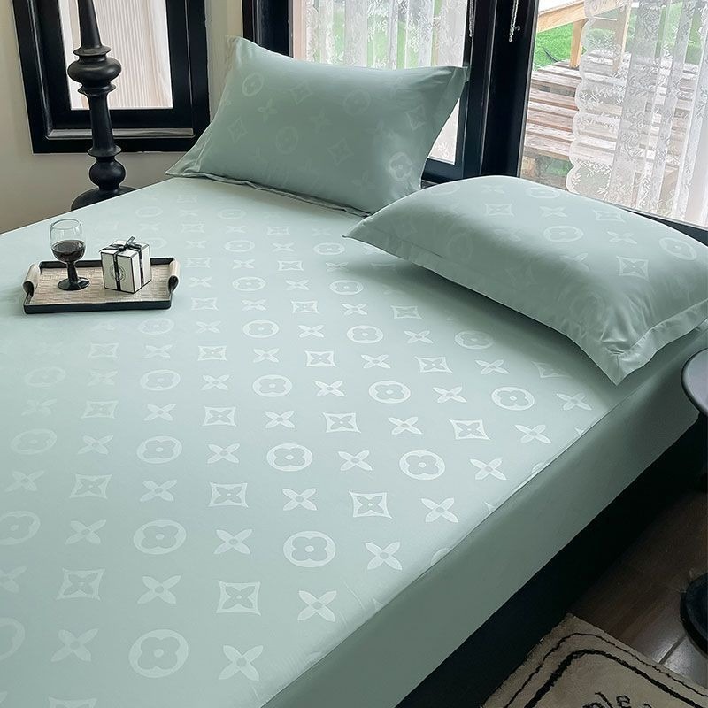 台灣現貨】黑色床包 30CM加高圍布 輕奢床單 裸睡親膚 保潔墊 單人/加大/雙人/特大床包 鬆緊帶包裹 全包防滑床包-規格圖9