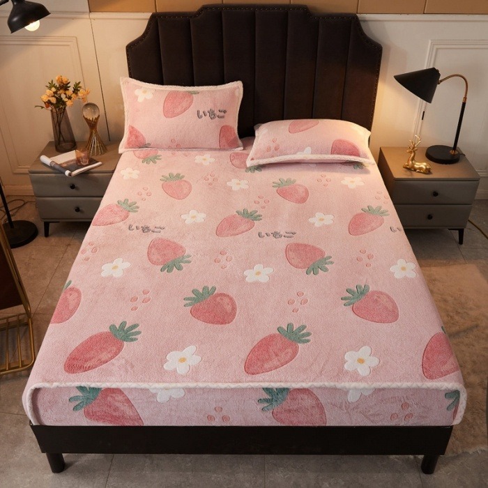 法蘭絨床包【🔥台灣公司】單人床包 雙人床包 同款枕套 雪花絨床包 雙人加大床包 珊瑚絨床包 牛奶絨床包-規格圖9