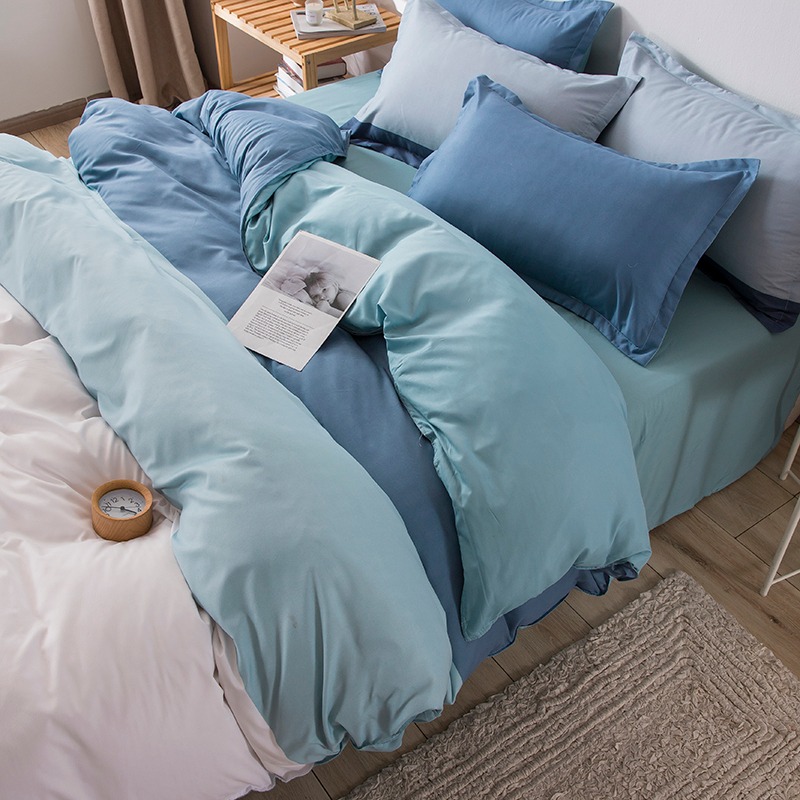 🔥裸睡首選 🔥雙人特大 加大 加高35公分 床包組 格子床單被套 三件組 四件組 枕頭套 床罩 床包 水洗棉 卡通-規格圖9