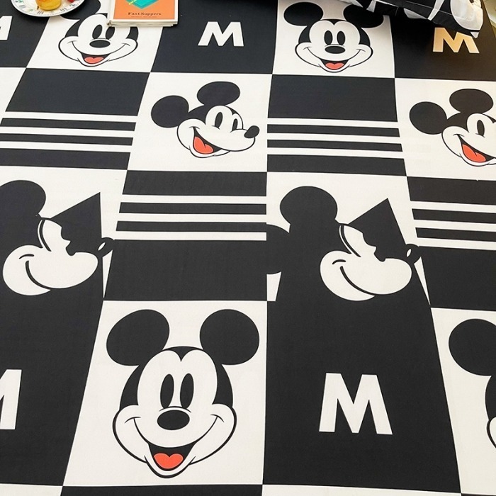 🔥特惠🔥米奇床包 卡通單人床包三件組 現貨卡通雙人床包床包保潔墊 加大雙人床包 四季通用床墊套-細節圖5