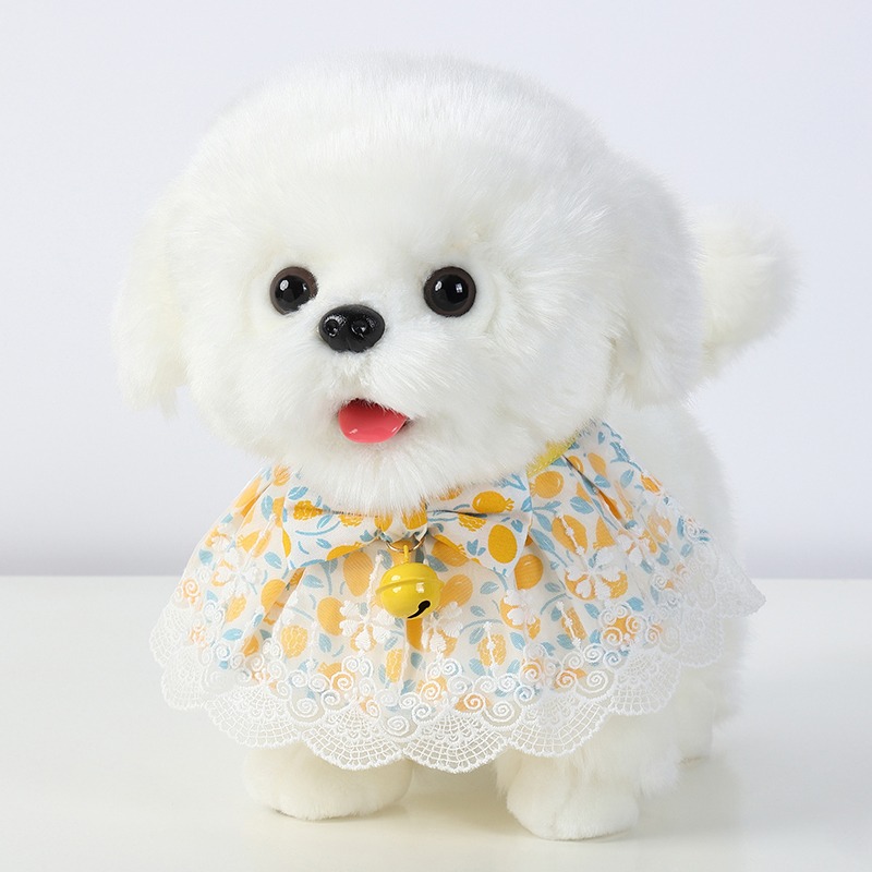 馬爾濟斯+黃花鈴鐺蝴蝶結圍兜