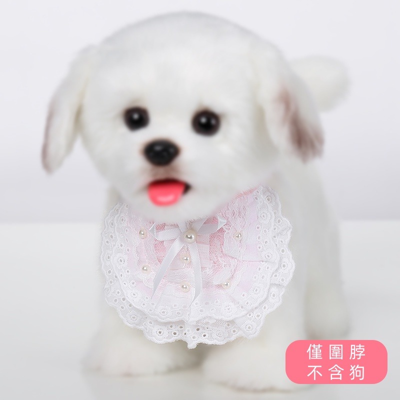 寵物飾品圍巾脖套狗狗口水巾三角巾貓咪中小型犬泰迪貓圍圍兜裝飾-規格圖4
