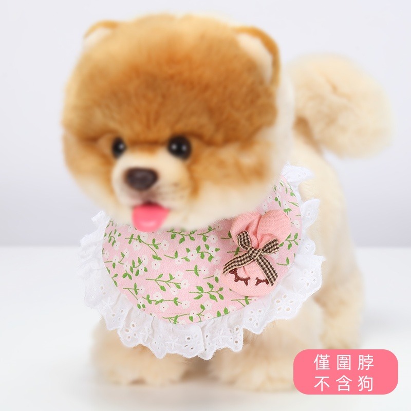 寵物飾品圍巾脖套狗狗口水巾三角巾貓咪中小型犬泰迪貓圍圍兜裝飾-規格圖4