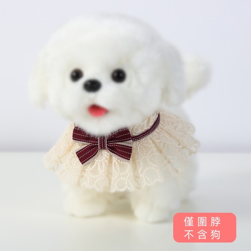 寵物飾品圍巾脖套狗狗口水巾三角巾貓咪中小型犬泰迪貓圍圍兜裝飾-規格圖4