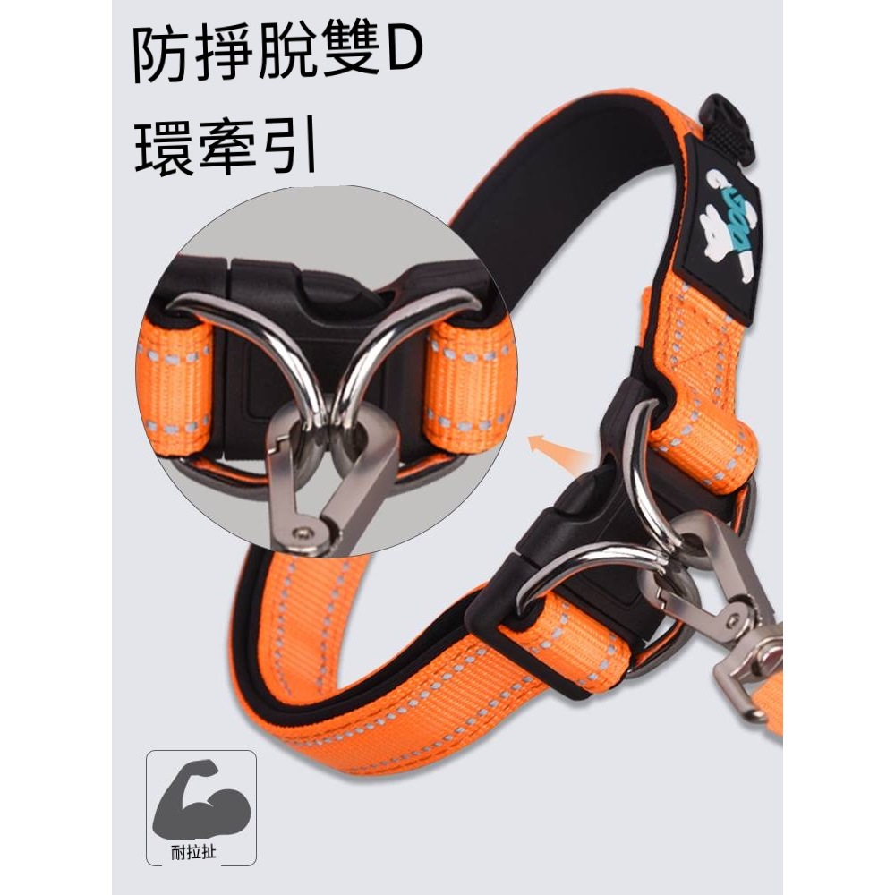 狗狗項圈脖圈結實小狗中大型犬頸圈脖套牽引繩防丟泰迪-細節圖5