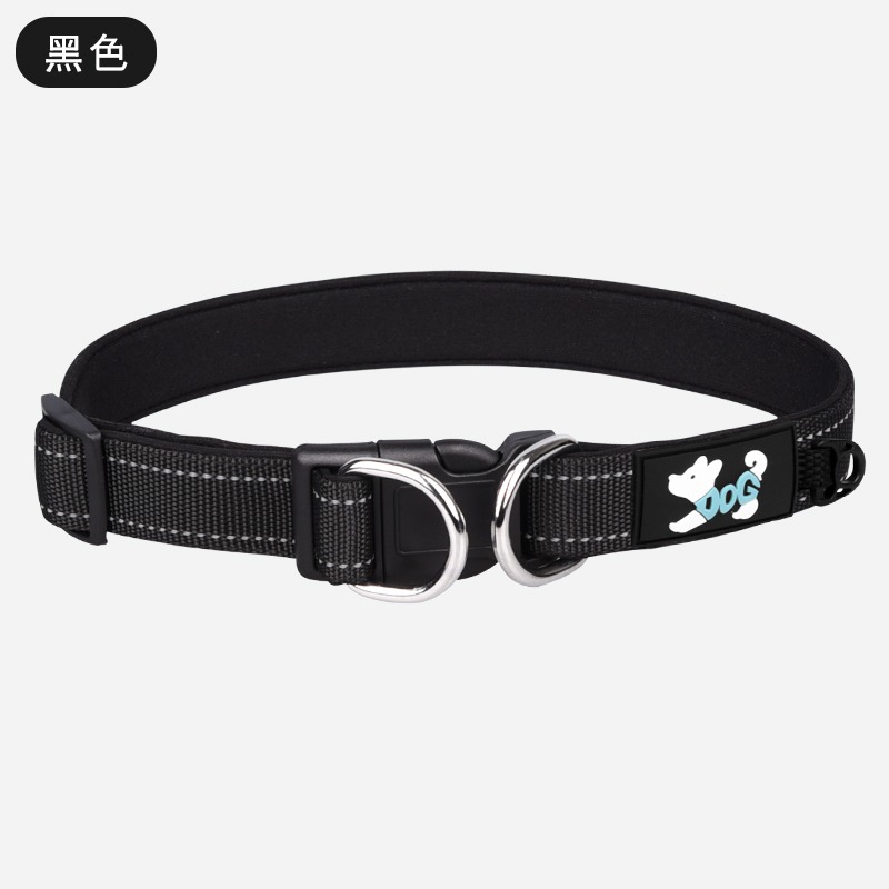 狗狗項圈脖圈結實小狗中大型犬頸圈脖套牽引繩防丟泰迪-規格圖6