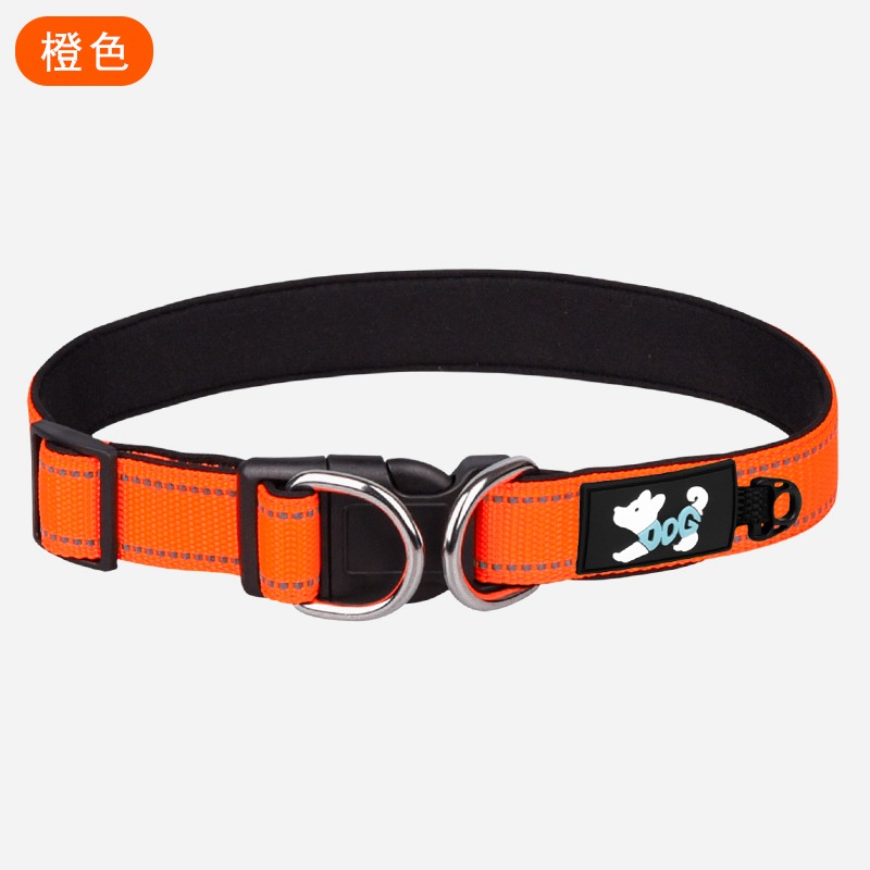 狗狗項圈脖圈結實小狗中大型犬頸圈脖套牽引繩防丟泰迪-規格圖6