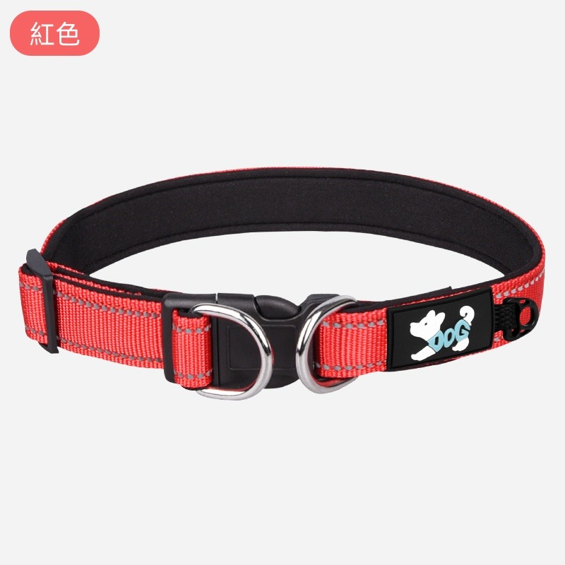 狗狗項圈脖圈結實小狗中大型犬頸圈脖套牽引繩防丟泰迪-規格圖6