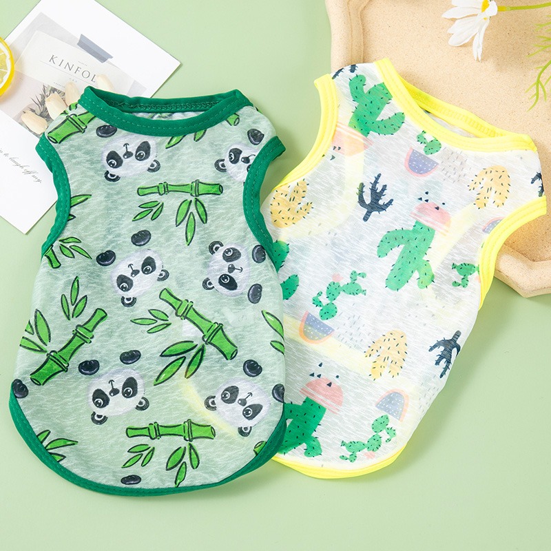 夏季薄款貓咪衣服寵物防掉毛背心布偶英短美短夏天狗狗涼涼空調衣-細節圖4